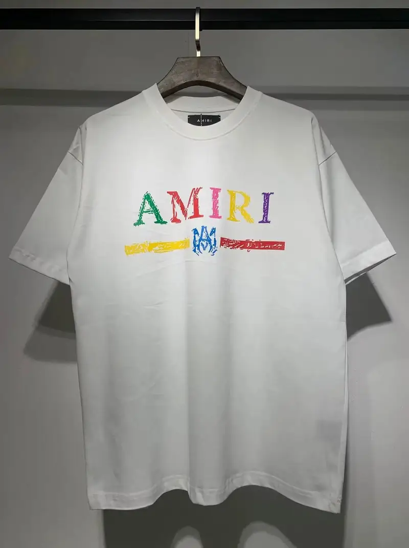 Amiri T-Shirts — 672 white colorway — USFans Spreadsheet photo