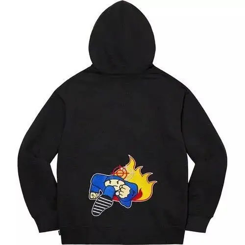 Supreme Hoodie — Black colorway — USFans Spreadsheet photo