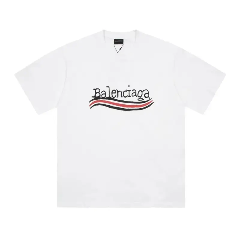 Cheap Balenciaga White T-Shirt — 3 colorway — USFans Spreadsheet photo