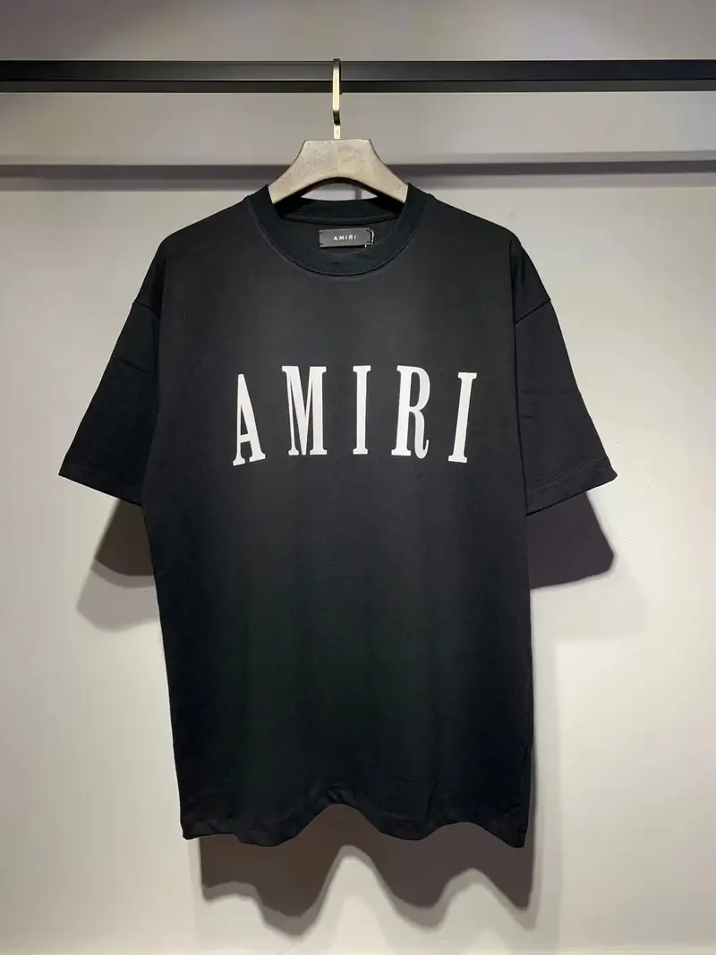 Amiri T-Shirts — 661 black colorway — USFans Spreadsheet photo
