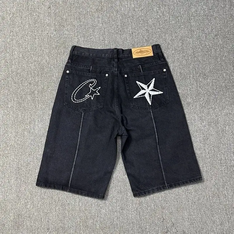 Corteiz jeans short — 8008 black colorway — USFans Spreadsheet photo