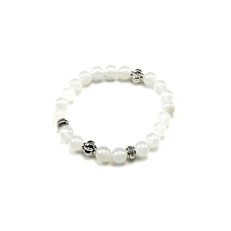 Chrome Hearts Beat Bracelet — White agate colorway — USFans Spreadsheet photo