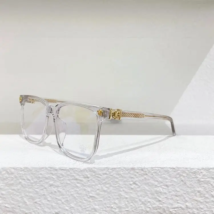 Chrome Hearts Sunglasses — translucent white gold colorway — USFans Spreadsheet photo