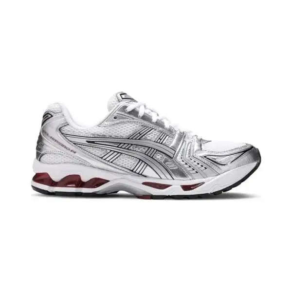 Pink Asics Gel Kayano 14 — PureSilverRed colorway — Kakobuy Spreadsheet photo