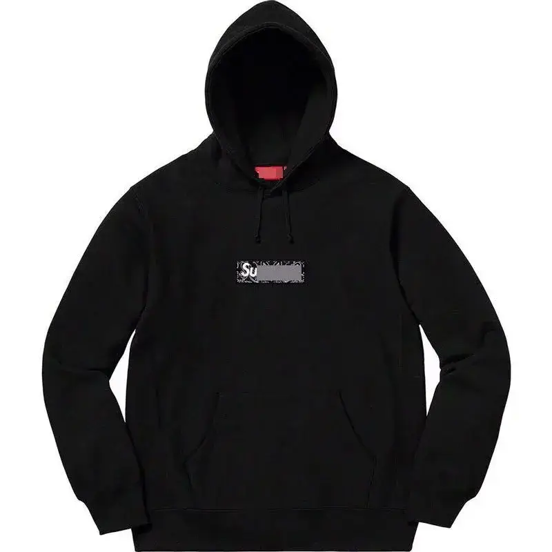 Supreme Hoodie — Black colorway — USFans Spreadsheet photo