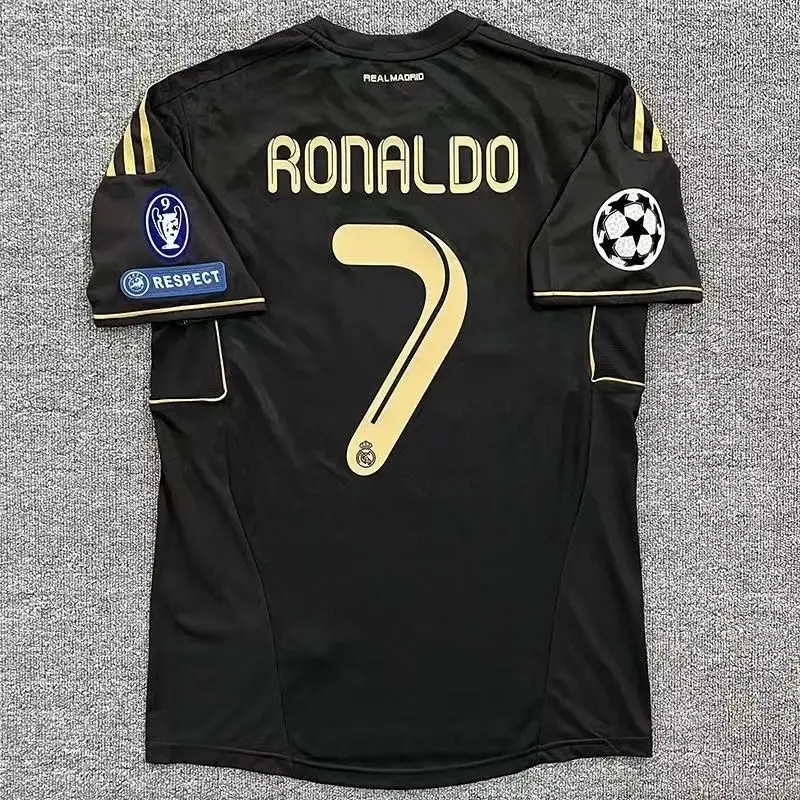 Real Madrid 16-17 T-Shirt — 1112 season away black colorway — Kakobuy Spreadsheet photo
