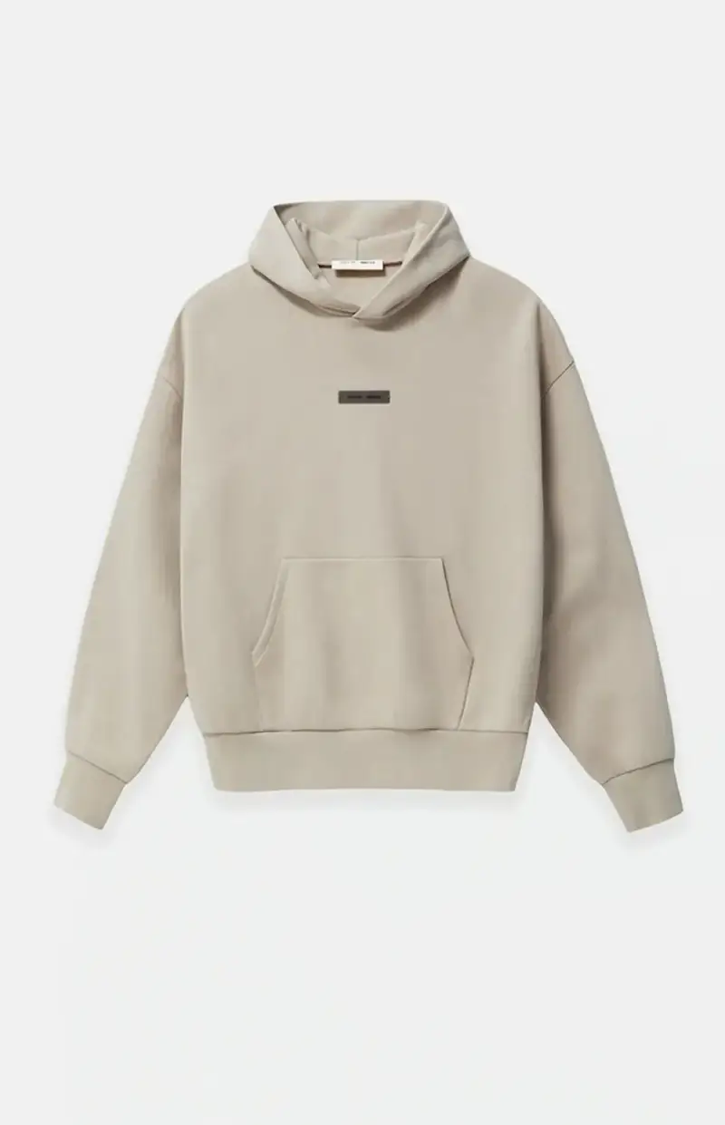 Essentials Hoodie — Light Wood Brown Timber colorway — USFans Spreadsheet photo