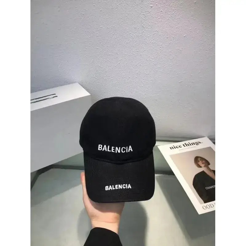 Balenciaga Cap — double embroidery black colorway — USFans Spreadsheet photo