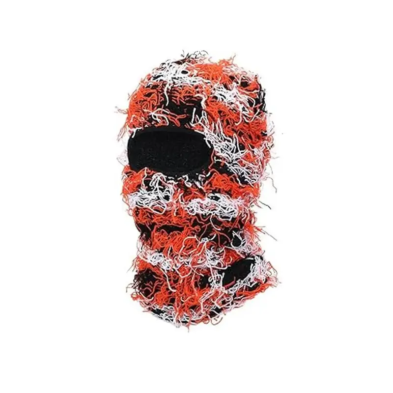 Yeat Mask — Black background black orange white whiskers colorway — USFans Spreadsheet photo