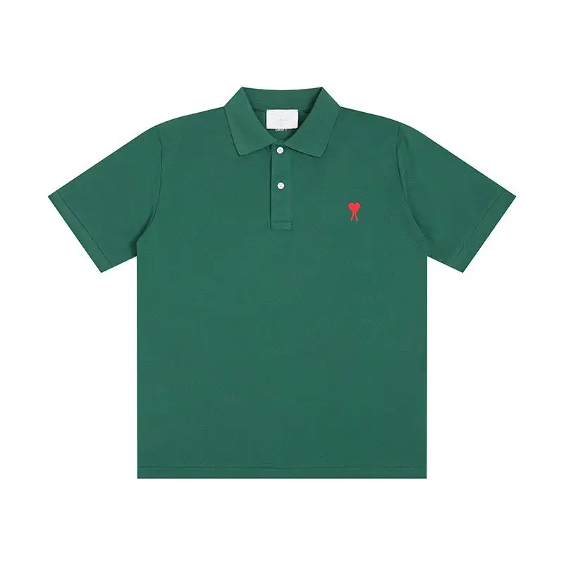 Ami Paris Polo — Dark green -118# colorway — USFans Spreadsheet photo