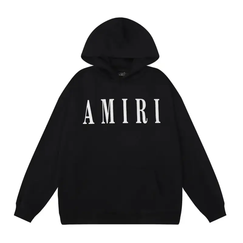 Amiri Paint Splatter Hoodie — 868 black colorway — USFans Spreadsheet photo