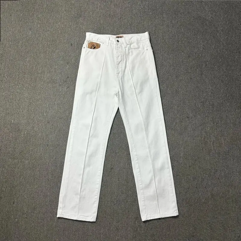 Corteiz jeans short — 8009 White colorway — USFans Spreadsheet photo