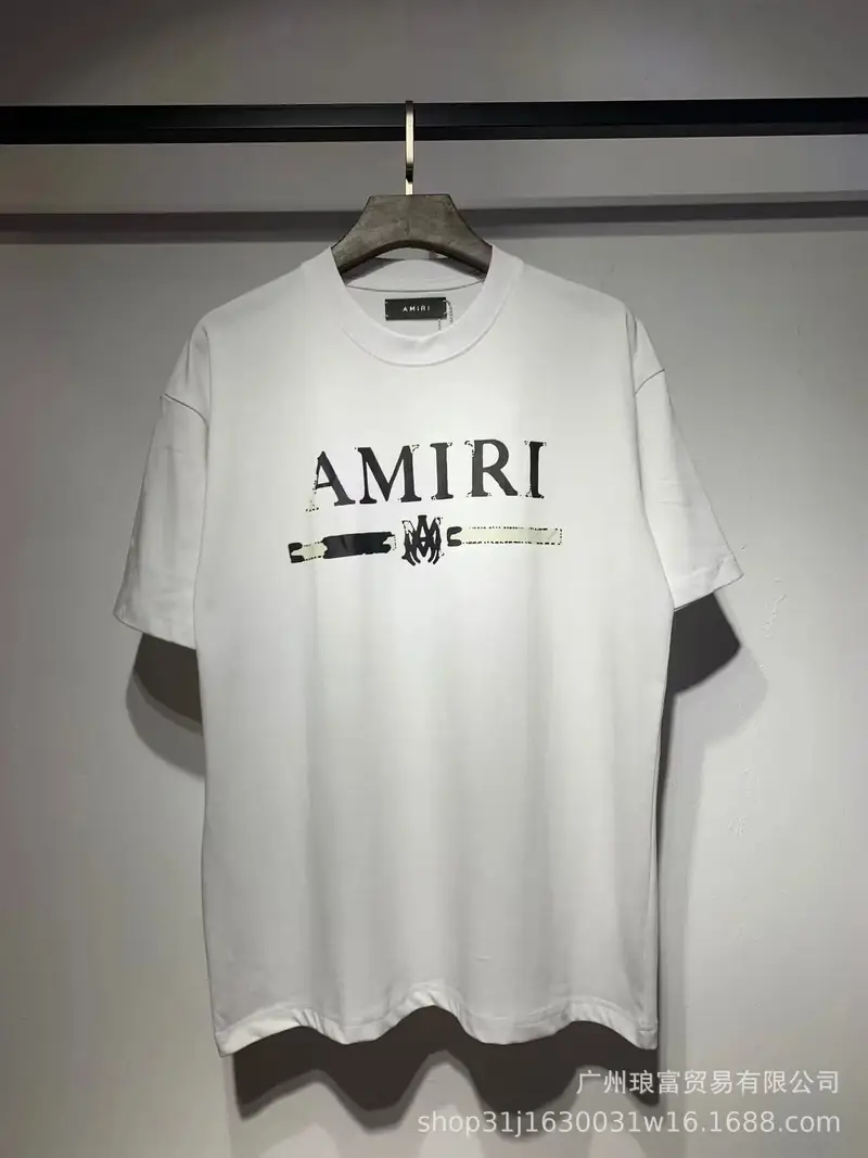 Amiri T-Shirts — 654 white colorway — USFans Spreadsheet photo