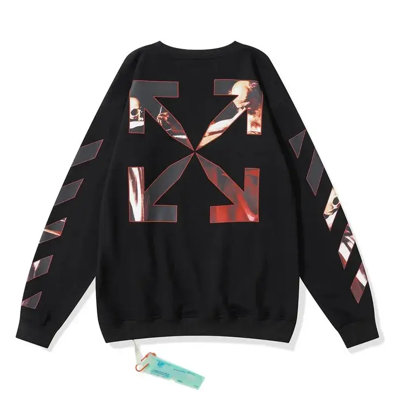 Off-White Crewneck — 759 black colorway — Kakobuy Spreadsheet photo