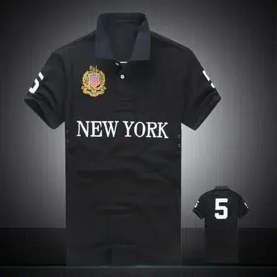Polo Shirts (15+ styles) — New York Black colorway — USFans Spreadsheet photo