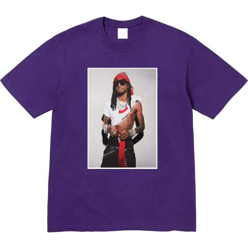 Supreme T-Shirts — dark purple colorway — USFans Spreadsheet photo