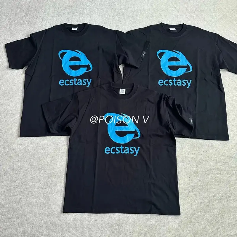 Vetements Tees — black colorway — USFans Spreadsheet photo