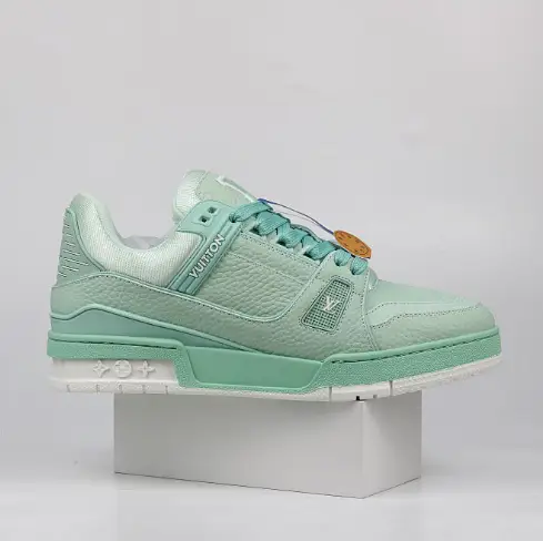 LV Trainers Monogram Black Denim Sneakers — 15 colorway — Kakobuy Spreadsheet photo