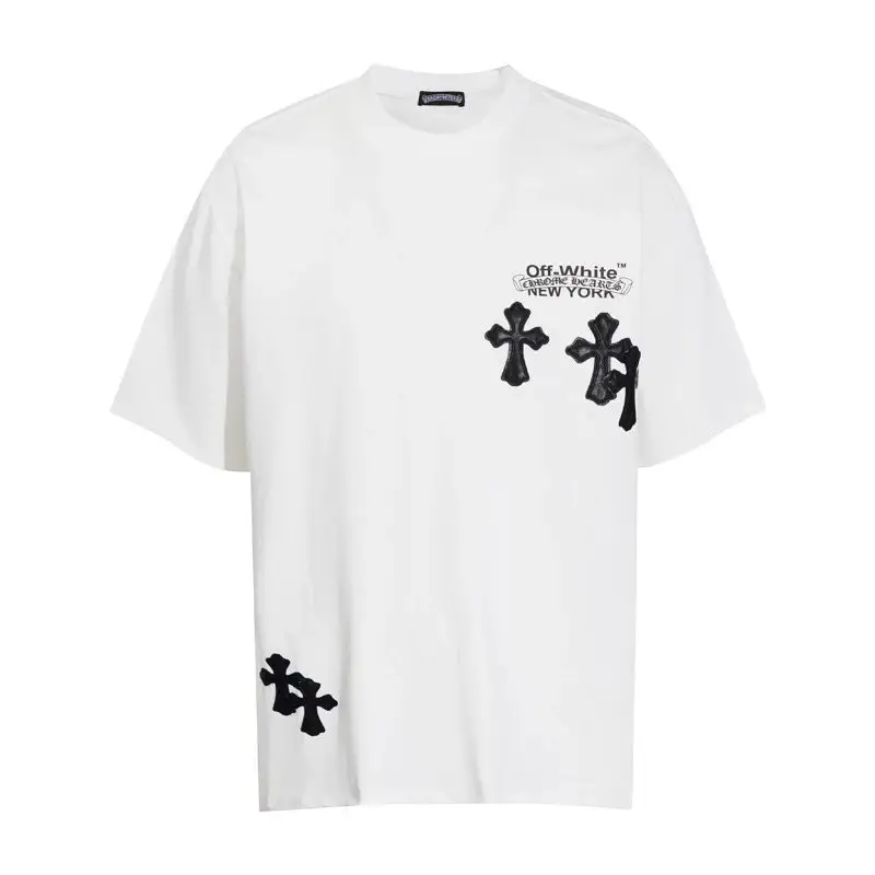 Chrome Hearts T-Shirts — 6027 White colorway — USFans Spreadsheet photo