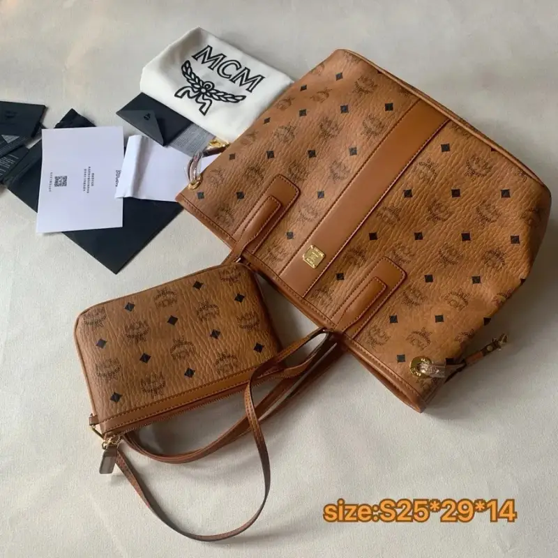 MCM Bag — brown colorway — USFans Spreadsheet photo