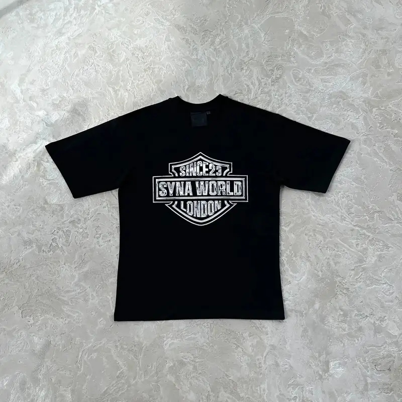 syna world Tees — S316/Black colorway — USFans Spreadsheet photo