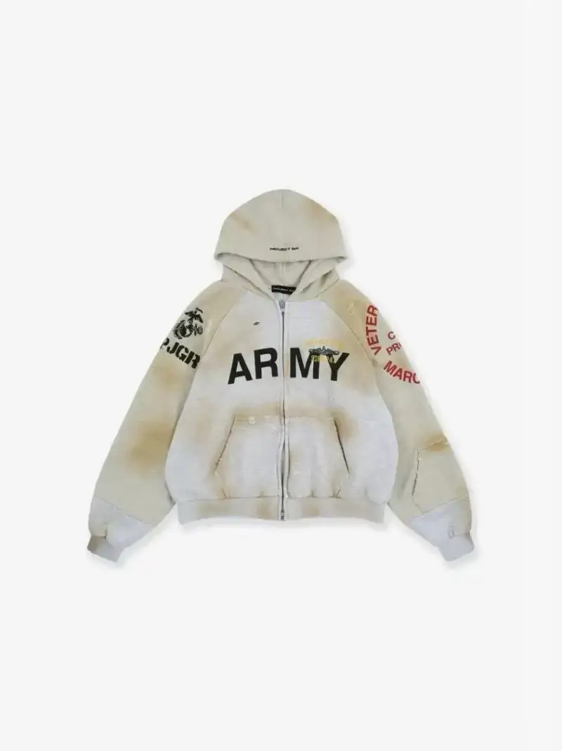 Graliz Projectg Hoodie — Heather Grey colorway — Kakobuy Spreadsheet photo