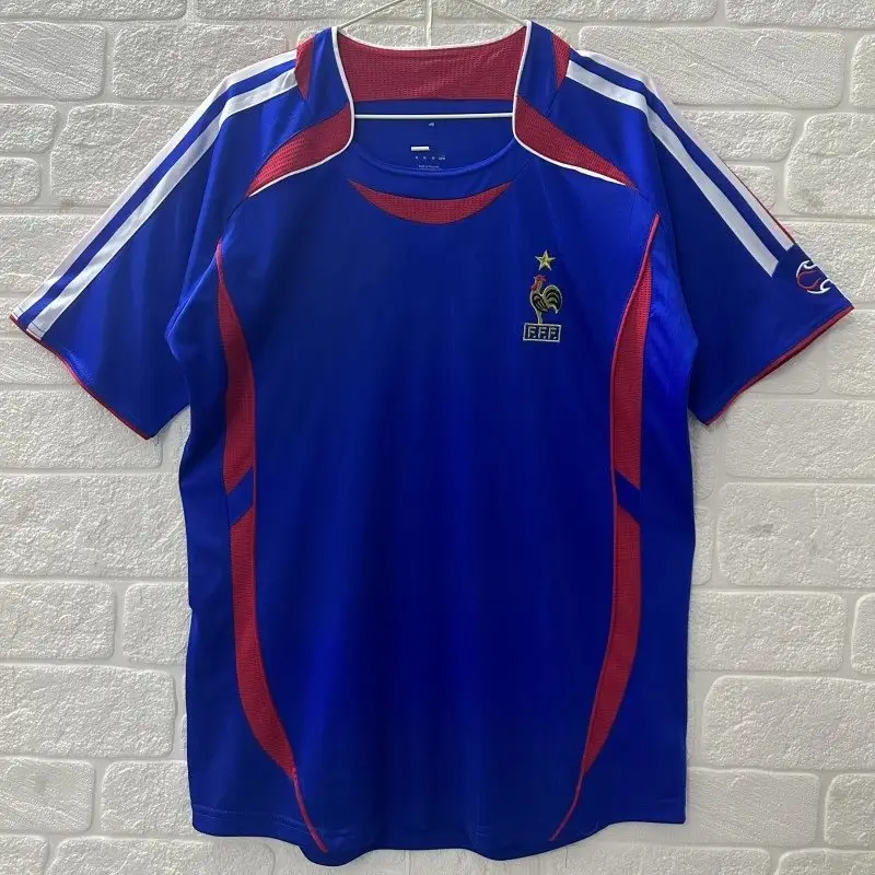 Brazil 1998 Jersey — 0607 France at home colorway — USFans Spreadsheet photo