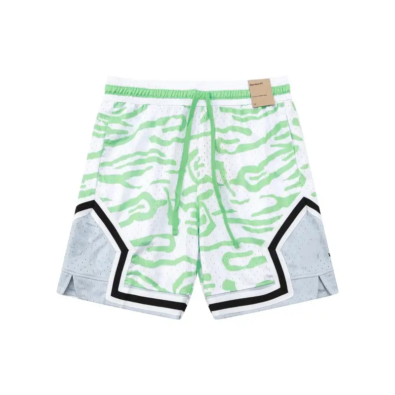 Jordan Shorts (Snake-Skin) — NO10 Tiger Green colorway — USFans Spreadsheet photo