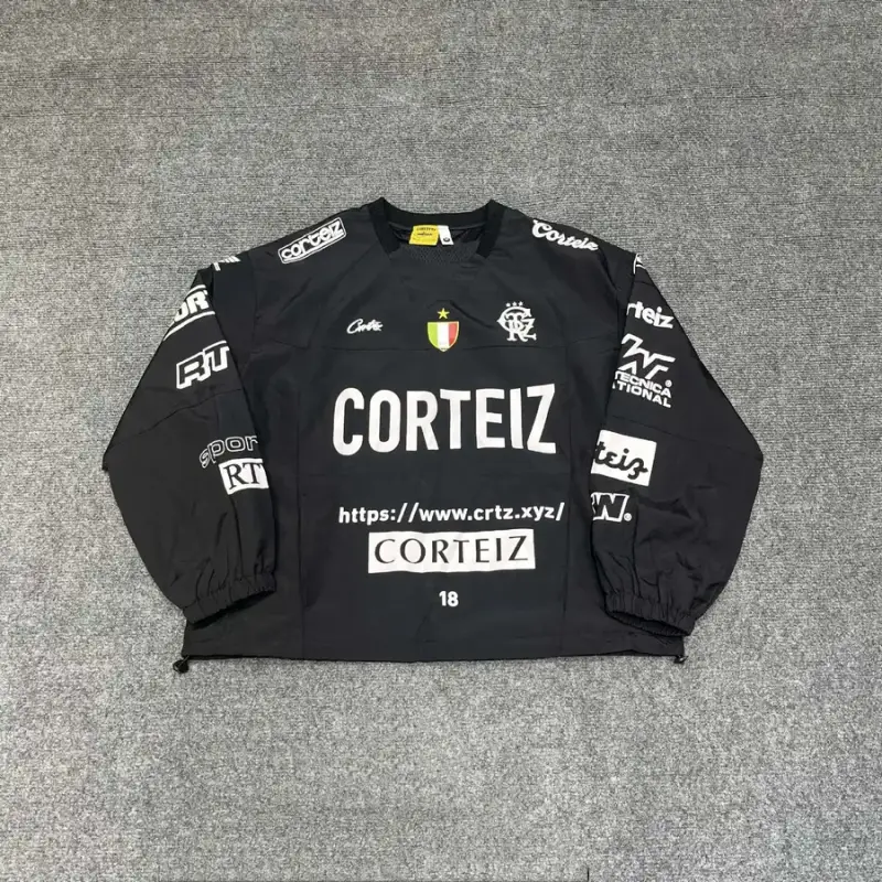 Corteiz Jacket — black colorway — USFans Spreadsheet photo