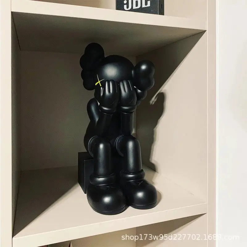 Kaws Figure — 28cm shy black colorway — USFans Spreadsheet photo
