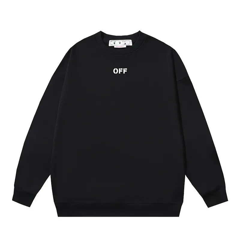 Off-White White Crewneck — 144 black colorway — USFans Spreadsheet photo