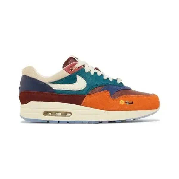 Air Max 1 x Patta Noise Aqua — Won-Ang-Orange colorway — USFans Spreadsheet photo