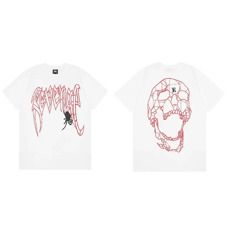 Revenge T-Shirts — White Halloween colorway — Kakobuy Spreadsheet photo