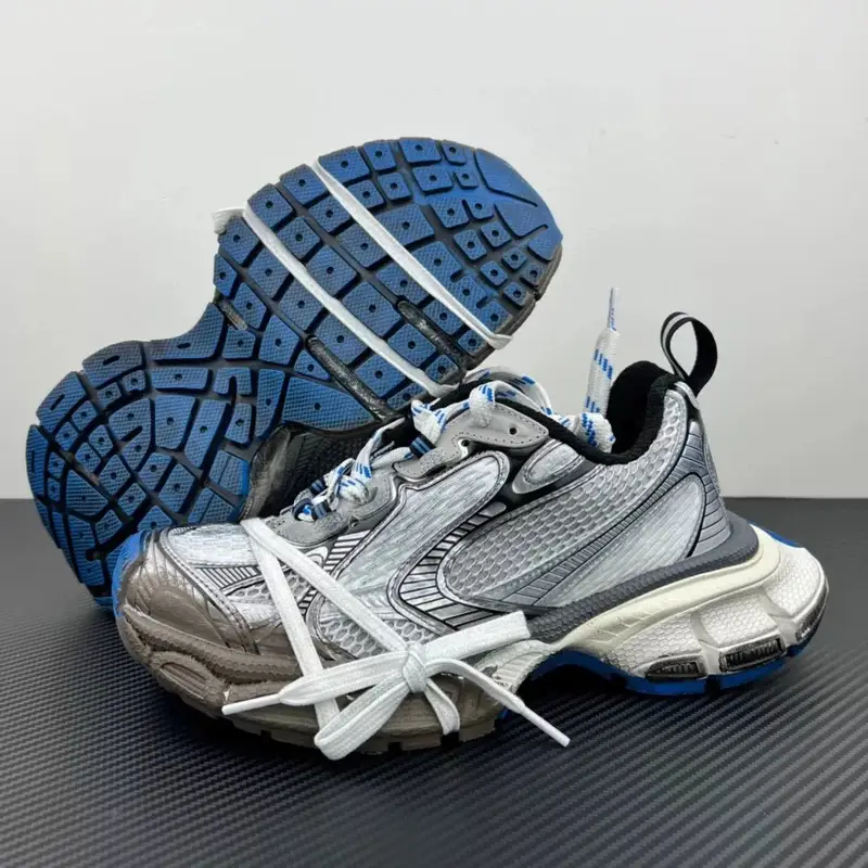Balenciaga 3XL Shoes — 3XL Silver Blue Mud Dyeing colorway — Kakobuy Spreadsheet photo