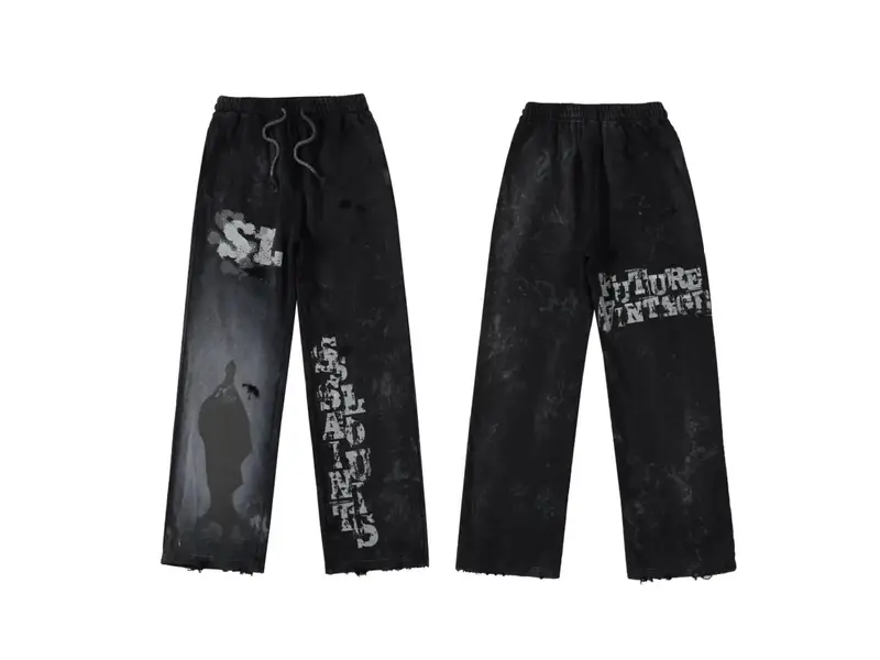 Saint Hoodie — ST642 Wash water black colorway — Kakobuy Spreadsheet photo