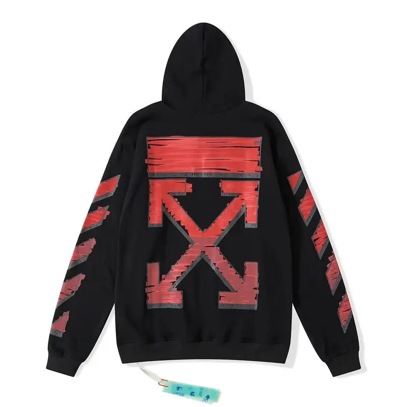Off-White Hoodies — 853# black terry colorway — Kakobuy Spreadsheet photo