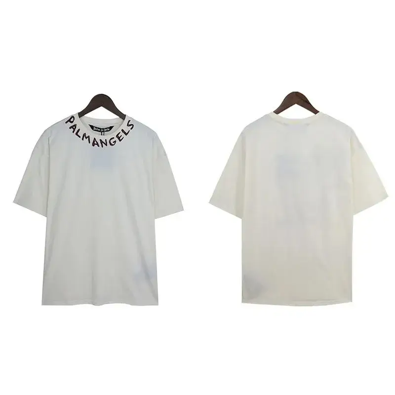 Palm Angels Monogram NY Spray Tee — 2290 white colorway — USFans Spreadsheet photo