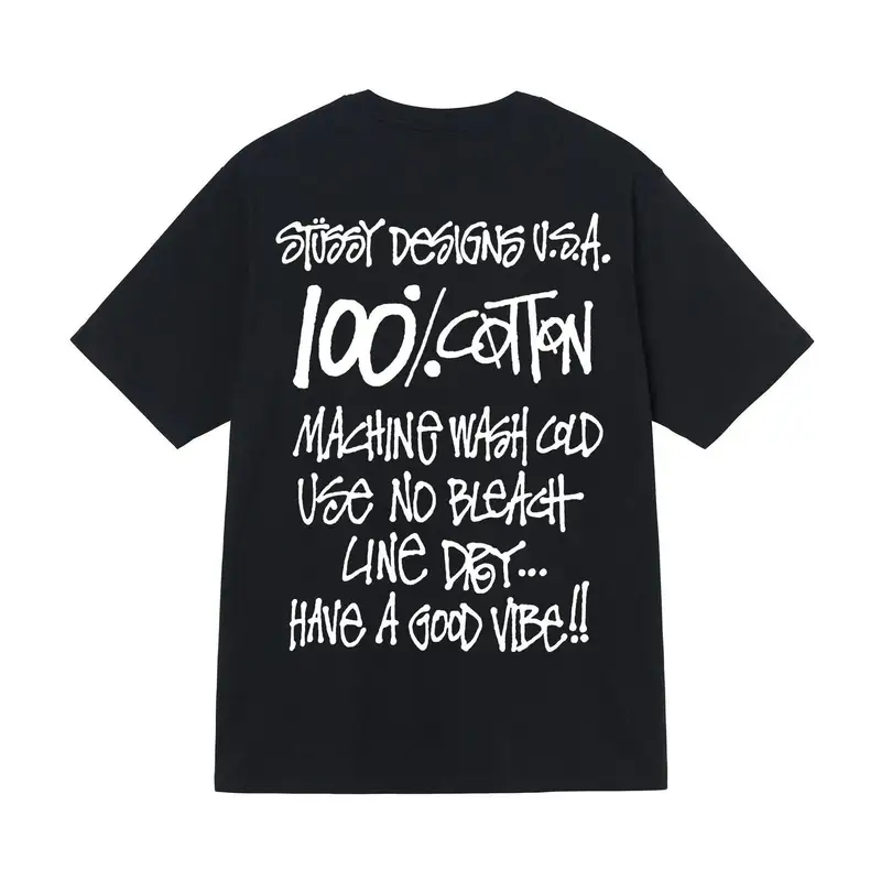 Stussy Tee — Black [100 points]] colorway — Kakobuy Spreadsheet photo