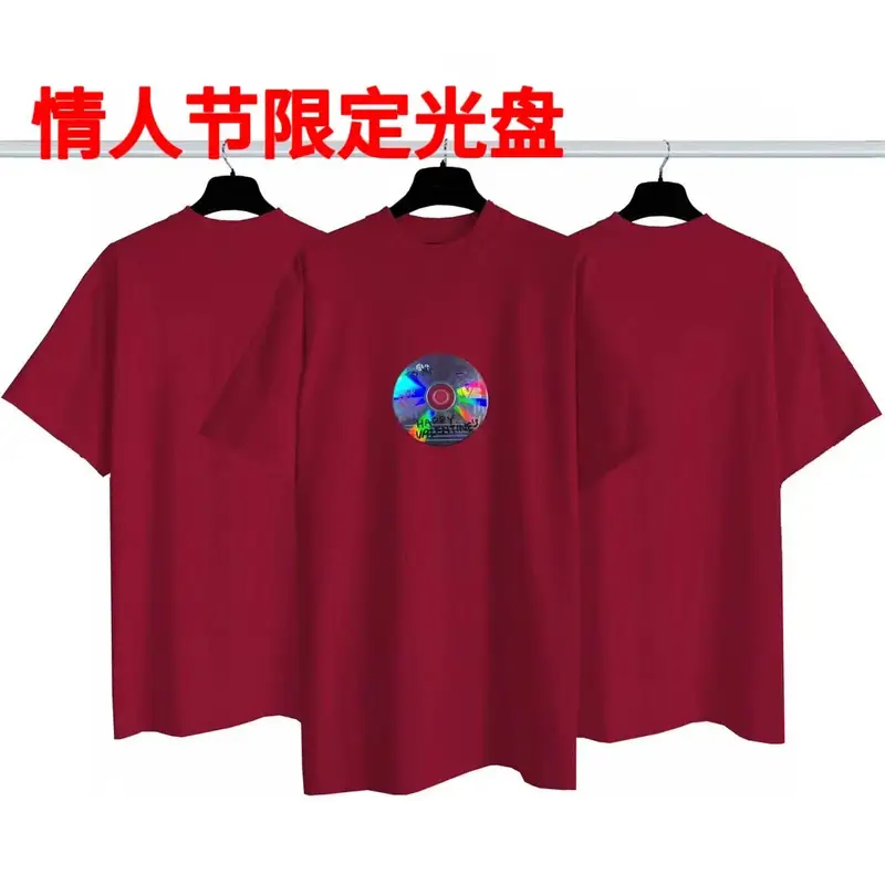 Balenciaga Tees — Valentine's Day Limited Disc Red colorway — USFans Spreadsheet photo