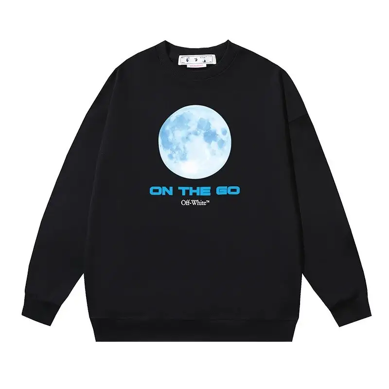 Off-White White Crewneck — 139 black colorway — USFans Spreadsheet photo