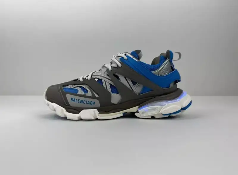 Balenciaga Track LED Shoes — 103-12 Gray Blue Light 35-46 colorway — USFans Spreadsheet photo