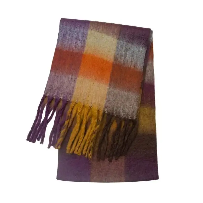 Acne Studios Scarf — purple curry colorway — USFans Spreadsheet photo