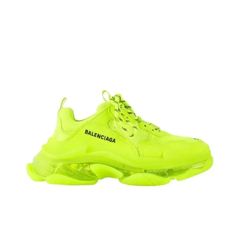 Balenciaga 3S White Shoes — Apple green colorway — Kakobuy Spreadsheet photo