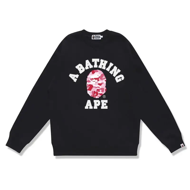 Bape Crewneck — W169 Black Pink colorway — USFans Spreadsheet photo