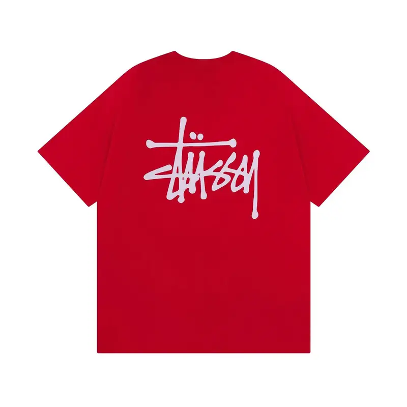 Stussy Tees — 852 red colorway — USFans Spreadsheet photo