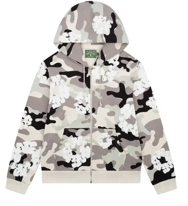 Denim Tears New Zip Hoodie — 6026 gray colorway — Kakobuy Spreadsheet photo