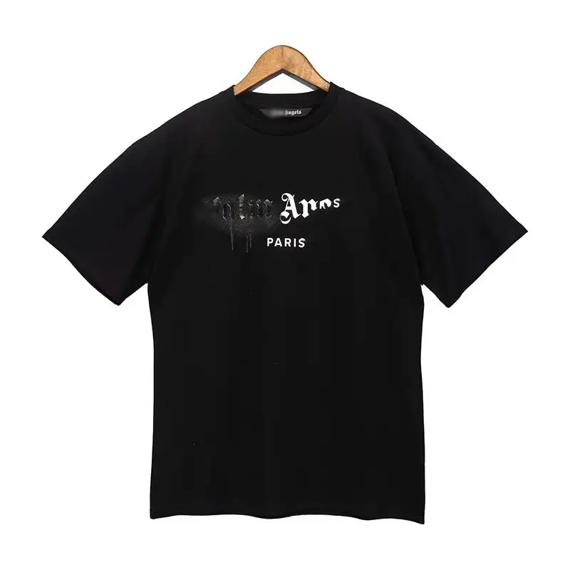 Palm Angels Spray T-Shirt — Black/Black colorway — USFans Spreadsheet photo