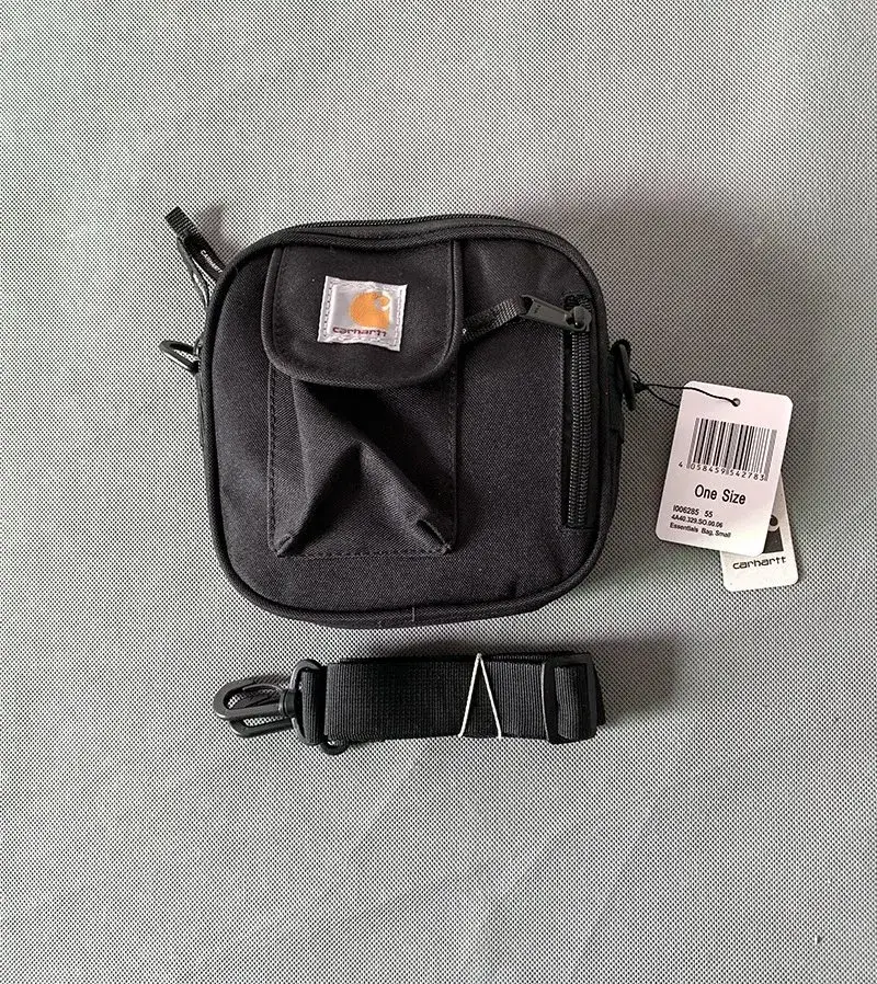 Carhartt Square Shoulder Bag — Pull bone square bag black colorway — USFans Spreadsheet photo