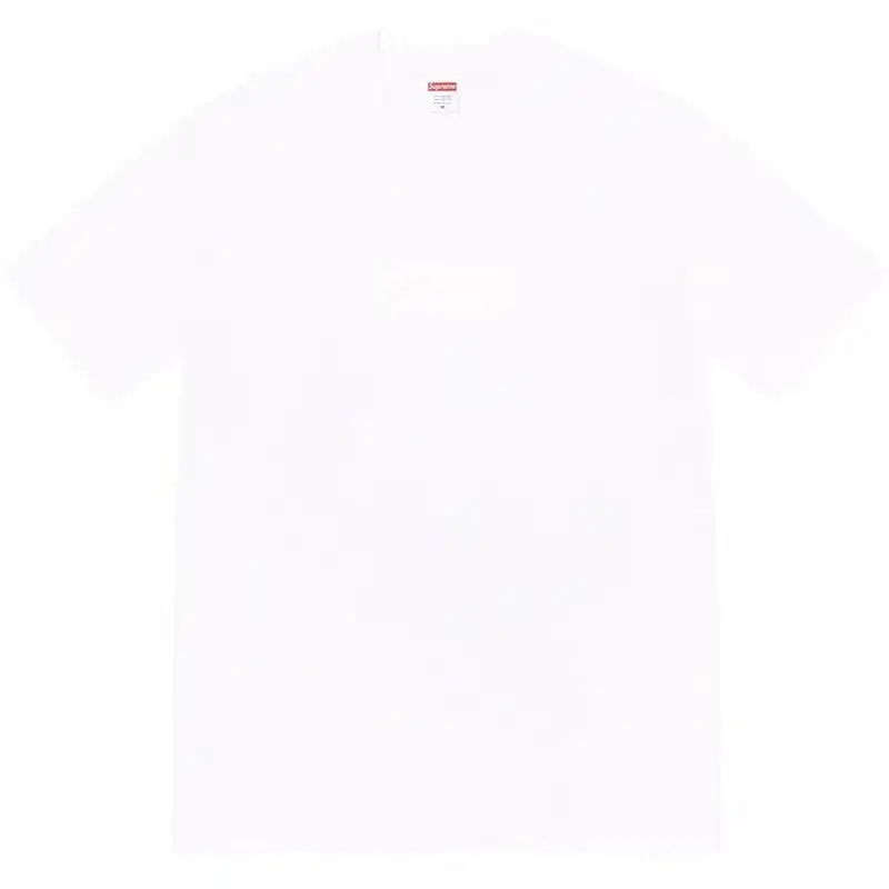Supreme T-Shirts Cross-Logo — B329 same color white colorway — Kakobuy Spreadsheet photo