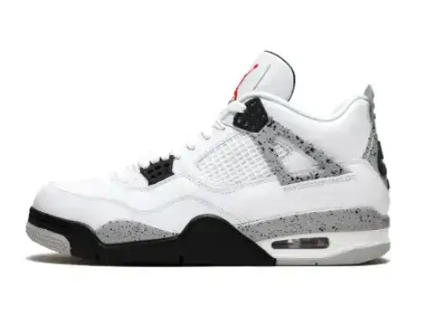 Jordan 4 Red Cement — White cement 1.0 840606-192 colorway — USFans Spreadsheet photo